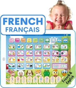Tablette d'apprentissage Français & Anglais
